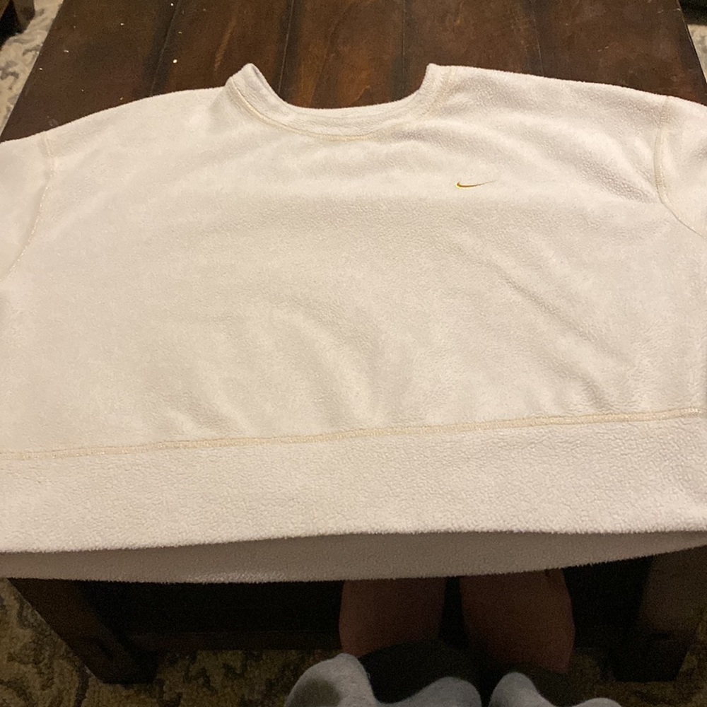 Cream Colored Nike Sweater